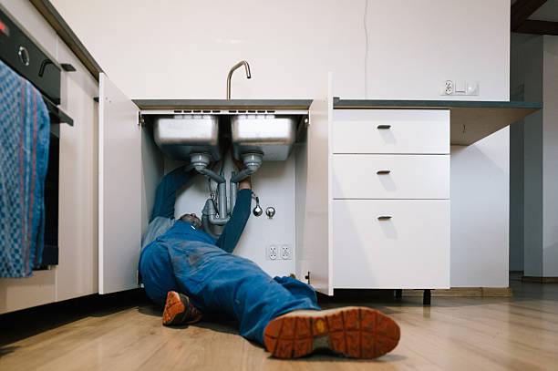 Professional Drain Cleaning technician working in Reno, NV